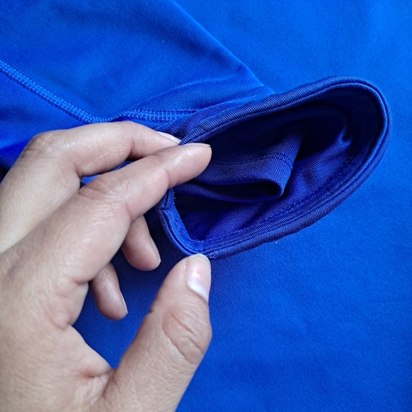 Nike Fit Blue Zip-Up Sweatshirt - Picture 4 of 8